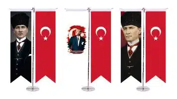 Atatürk Masa Bayrak