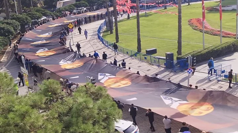 Elka Bayrak - Atatürk posteri üretimi