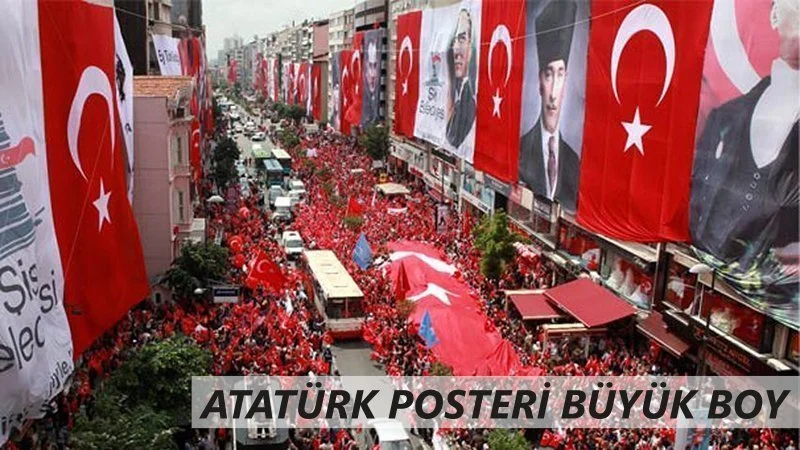 Büyük Boy Atatürk Poster Modelleri